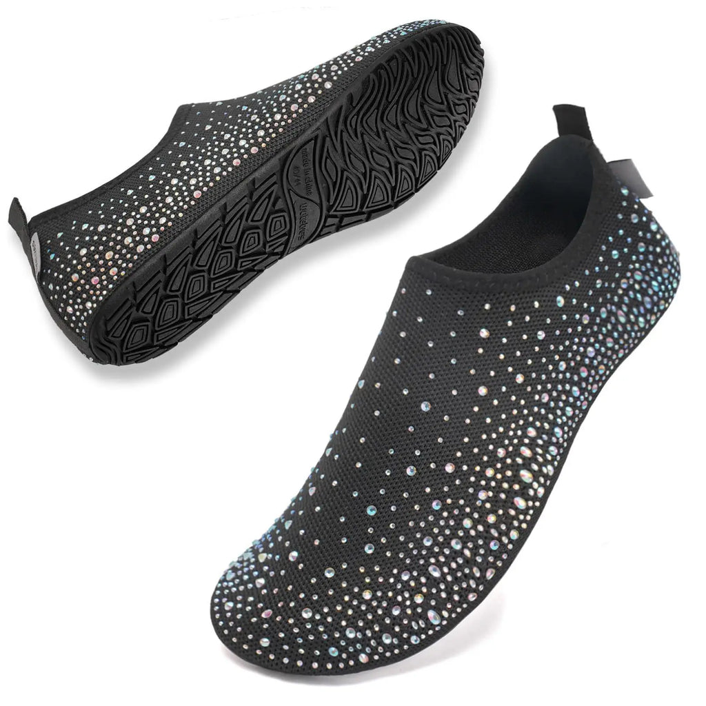 Miami Glitter Flats