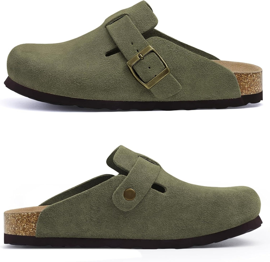 Plithora Leather Clogs