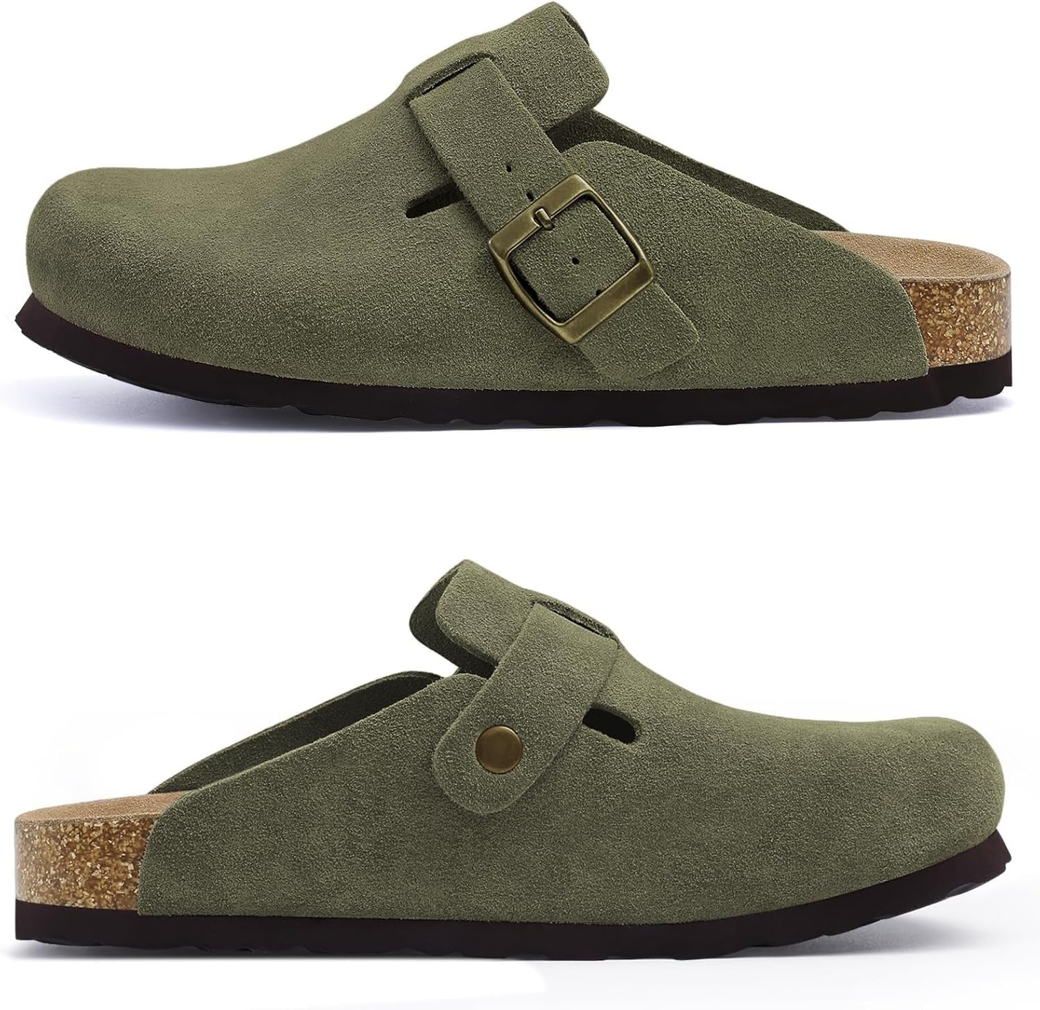 Plithora Leather Clogs